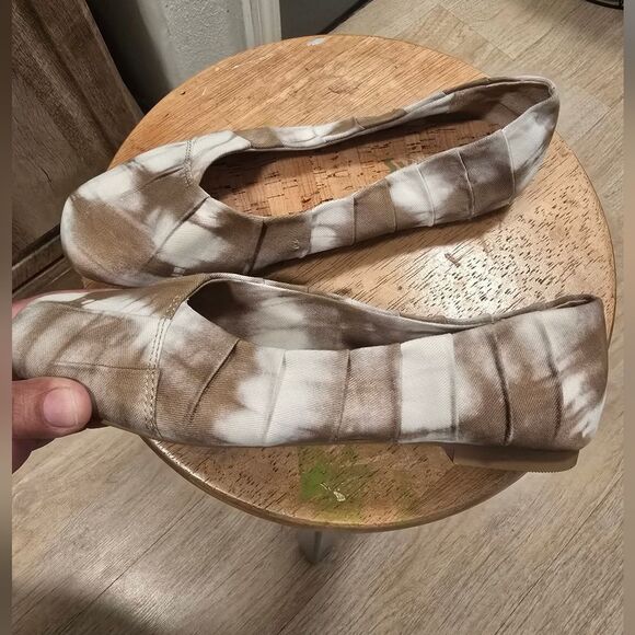 Korks By Kork-Ease Palmer Ballet Flat In Green And White Size 7.5 - Picture 8 of 8